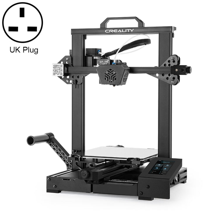 CREALITY CR-6 SE 350W Intelligenter nivellierungsfreier DIY 3D-Drucker, Druckgröße: 23,5 x 23,5 x 25cm, EU Stecker, CR-6 SE