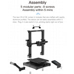 CREALITY CR-6 SE 350W Intelligenter nivellierungsfreier DIY 3D-Drucker, Druckgröße: 23,5 x 23,5 x 25cm, EU Stecker, CR-6 SE