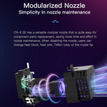 CREALITY CR-6 SE 350W Intelligenter nivellierungsfreier DIY 3D-Drucker, Druckgröße: 23,5 x 23,5 x 25cm, EU Stecker, CR-6 SE