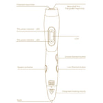Gen 6th ABS / PLA Filament Kids DIY Drawing 3D Printing Pen with LCD Display(Blue+Black), EPR5210L, EPR5210R, EPR5210W, EPR5210Y