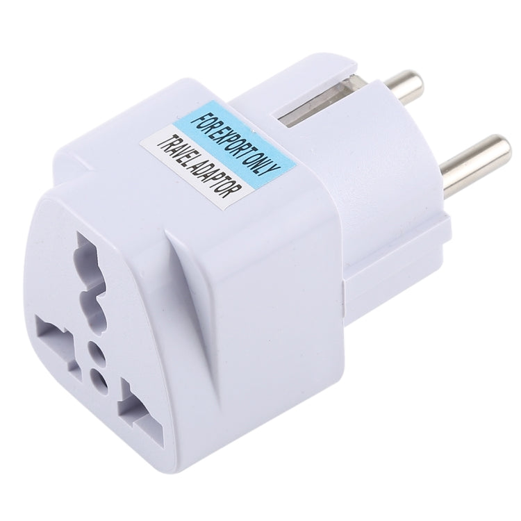 Tragbarer universeller UK-Stecker zu EU-Stecker Stromadapter Reise-Ladegerät mit Sicherung
