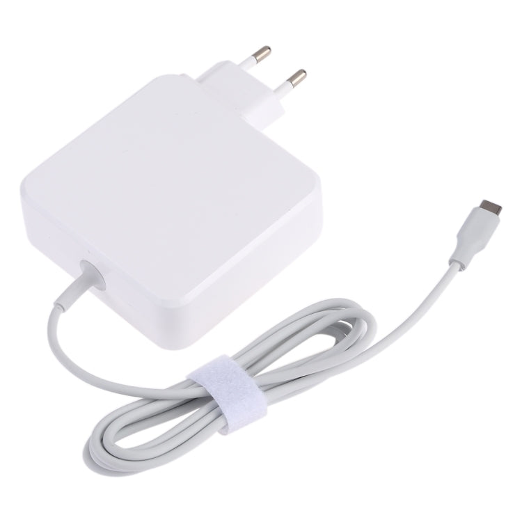 87W USB-C / Type-C Netzteil tragbares Ladegerät mit 1,8m Ladekabel, EU-Stecker
