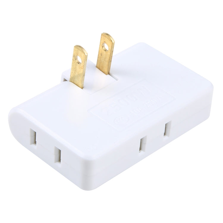 1 auf 3 15A 180 Grad Drehung Verlängerung Mehrfachsteckdose Mini Schlanke kabellose Steckdose, US-Stecker, AC 110-220V