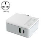 LDNIO A4403C 30W PD + Auto-ID faltbares Schnellreise-Ladegerät mit 1m 8-Pin-Kabel, AU-Stecker, mit 8-Pin-Kabel, 30W mit 8-Pin-Kabel