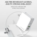 LDNIO A4403C 30W PD + Auto-ID faltbares Schnellreise-Ladegerät mit 1m 8-Pin-Kabel, AU-Stecker, mit 8-Pin-Kabel, 30W mit 8-Pin-Kabel