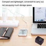 220V zu 110V 50W AC Stromsteckdosenadapter, EU/US-Stecker zu US-Stecker, 220V zu 110V 50W
