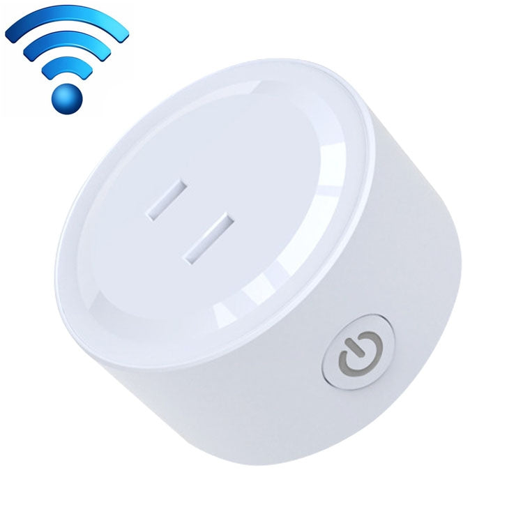 10A Rundform WiFi Mini-Stecker APP Fernsteuerung Timer Intelligente Steckdose, unterstützt Alexa & Google Home, AC 100-240V, JP / US-Stecker
