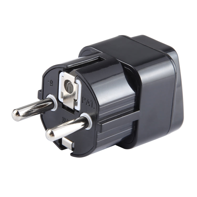 Tragbarer Universal UK-Stecker zu EU-Stecker Stromsteckdosen-Reiseadapter mit Sicherung, UK zu EU