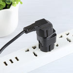 Tragbarer Universal UK-Stecker zu EU-Stecker Stromsteckdosen-Reiseadapter mit Sicherung, UK zu EU