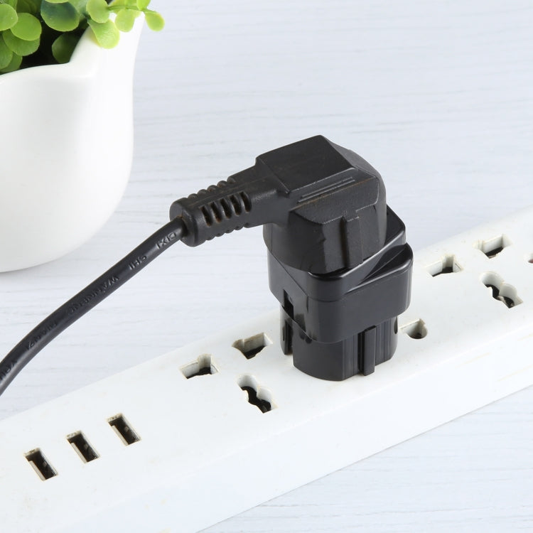 Tragbarer Universal UK-Stecker zu EU-Stecker Stromsteckdosen-Reiseadapter mit Sicherung, UK zu EU