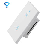 WS-US-02 EWeLink APP & Touch-Steuerung 2A 2-fach Gehärtetes Glas Panel Intelligenter Wandschalter, AC 90V-250V, US-Stecker, 2-fach