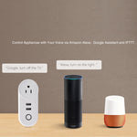 SA-002 2 USB-Anschlüsse + 1 EU-Steckdose WiFi Smart Steckdose, Kompatibel mit Alexa und Google Home, AC 110V-230V, EU-Stecker, UK-Stecker, US-Stecker