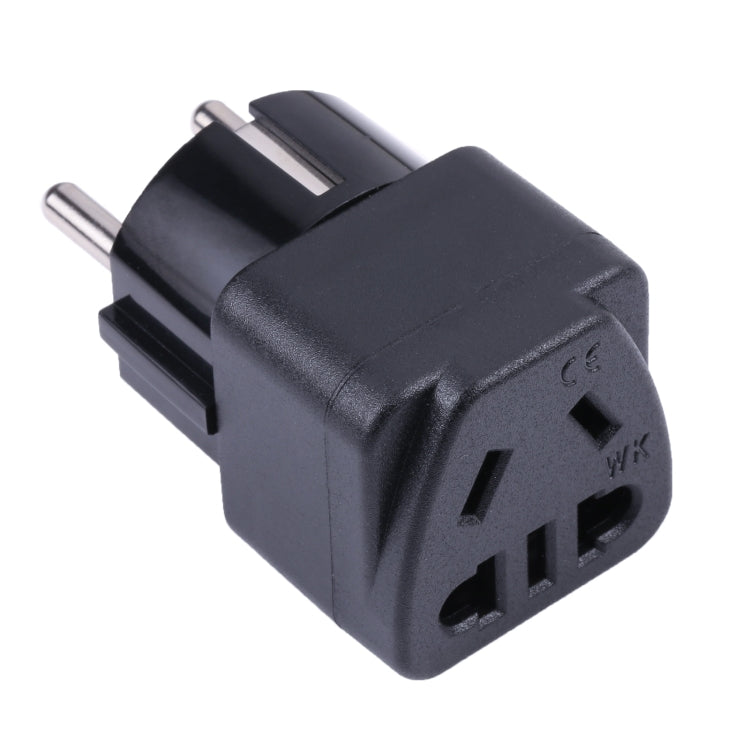 Tragbarer universeller Fünf-Loch WK-zu-EU-Stecker Netzadapter, WK zu EU, WK zu UK