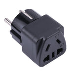 Tragbarer universeller Fünf-Loch WK-zu-EU-Stecker Netzadapter, WK zu EU, WK zu UK