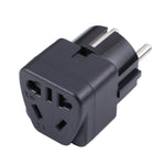 Tragbarer universeller Fünf-Loch WK-zu-EU-Stecker Netzadapter, WK zu EU, WK zu UK