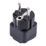 Tragbarer universeller Fünf-Loch WK-zu-EU-Stecker Netzadapter, WK zu EU, WK zu UK