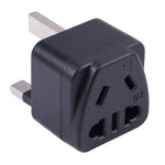 Tragbarer universeller Fünf-Loch WK-zu-EU-Stecker Netzadapter, WK zu EU, WK zu UK