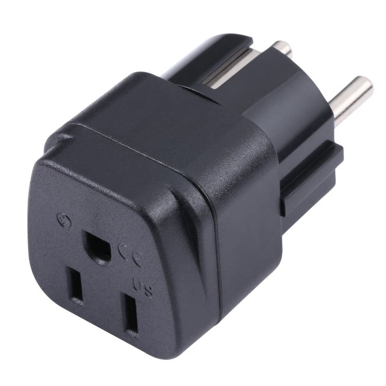 Tragbarer Drei-Loch US-zu-UK-Stecker Netzadapter, US zu EU, US zu UK