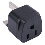 Tragbarer Drei-Loch US-zu-UK-Stecker Netzadapter, US zu EU, US zu UK
