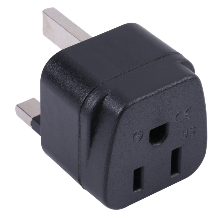 Tragbarer Drei-Loch US-zu-UK-Stecker Netzadapter, US zu EU, US zu UK