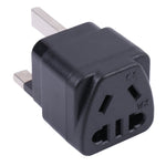 Tragbarer universeller Fünf-Loch WK-zu-UK-Steckdosenadapter mit Sicherung, WK zu UK mit Sicherung