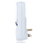 AC 230-250V 50Hz Max 13A LCD-Anzeige Energiemessgerät Watt Volt Spannung Leistungsanalysator Automatischer Stromverbrauchsmonitor Analysator Leistung, UK-Stecker, AC 230-250V UK-Stecker
