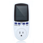 AC 120V 60Hz Max 15A LCD-Anzeige Strommessgerät Energie Watt Ampere Volt Stromverbrauchsmonitor Analysator, US-Stecker, AC 120V US-Stecker