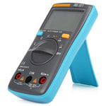 ZT98 CAT III 600V tragbares digitales Multimeter 2000 Zählungen Hintergrundbeleuchtung AC / DC Strom Spannungsprüfer mit LCD-Bildschirm & Halter, ZT98