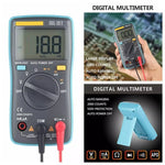 ZT98 CAT III 600V tragbares digitales Multimeter 2000 Zählungen Hintergrundbeleuchtung AC / DC Strom Spannungsprüfer mit LCD-Bildschirm & Halter, ZT98