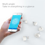 NEO NAS-WR06W WiFi US Smart Steckdose, mit Fernsteuerung Gerät Ein/Aus per App & Zeitfunktion, NAS-WR06W