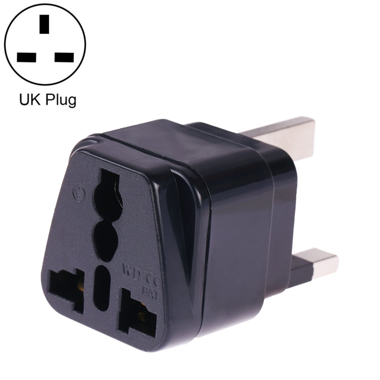 Tragbarer Universalsteckdosen-zu-UK-Stecker Stromadapter Reise-Ladegerät mit Sicherung, UK-Stecker (mit Sicherung)