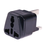 Tragbarer Universalsteckdosen-zu-UK-Stecker Stromadapter Reise-Ladegerät mit Sicherung, UK-Stecker (mit Sicherung)