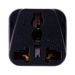 Tragbarer Universalsteckdosen-zu-UK-Stecker Stromadapter Reise-Ladegerät mit Sicherung, UK-Stecker (mit Sicherung)