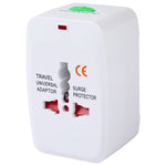 110-250V Multifunktionaler Reise-Universaladapter mit zwei USB-Anschlüssen, EU / UK / US / AU Stecker