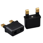 US/EU-Stecker zu UK-Stecker Adapter Stromsteckdose Reise-Konverter