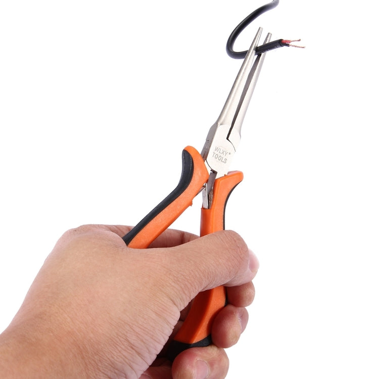 WLXY 4,5 Zoll Elektronikzange Spitzzange Reparatur-Handwerkzeug, 4,5 Zoll Spitzzange
