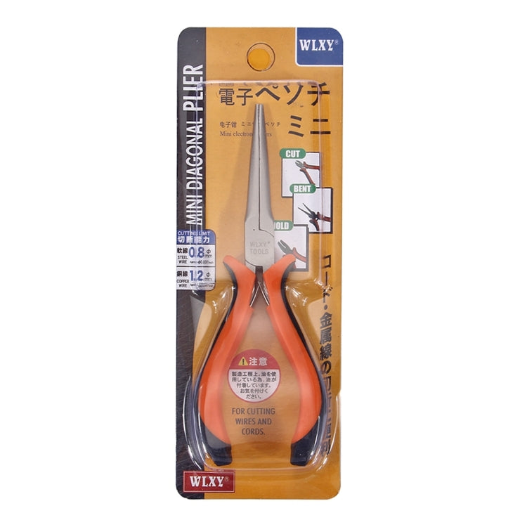 WLXY 4,5 Zoll Elektronikzange Spitzzange Reparatur-Handwerkzeug, 4,5 Zoll Spitzzange