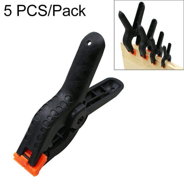 5 Stück Holzbearbeitung Fotostudio Fotografie Kulisse Nylon Clip Stützfederklemme, Länge: 90mm, Länge: 90mm