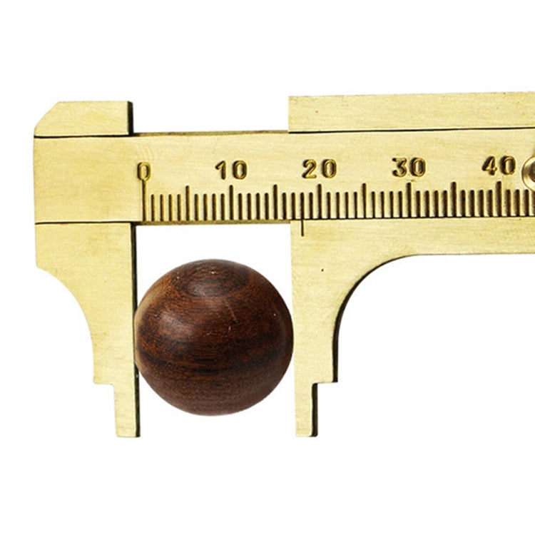 Tragbarer Mini Messing Schiebemaß 100mm Messschieber Perlen Schmuck Messschieber, 100mm
