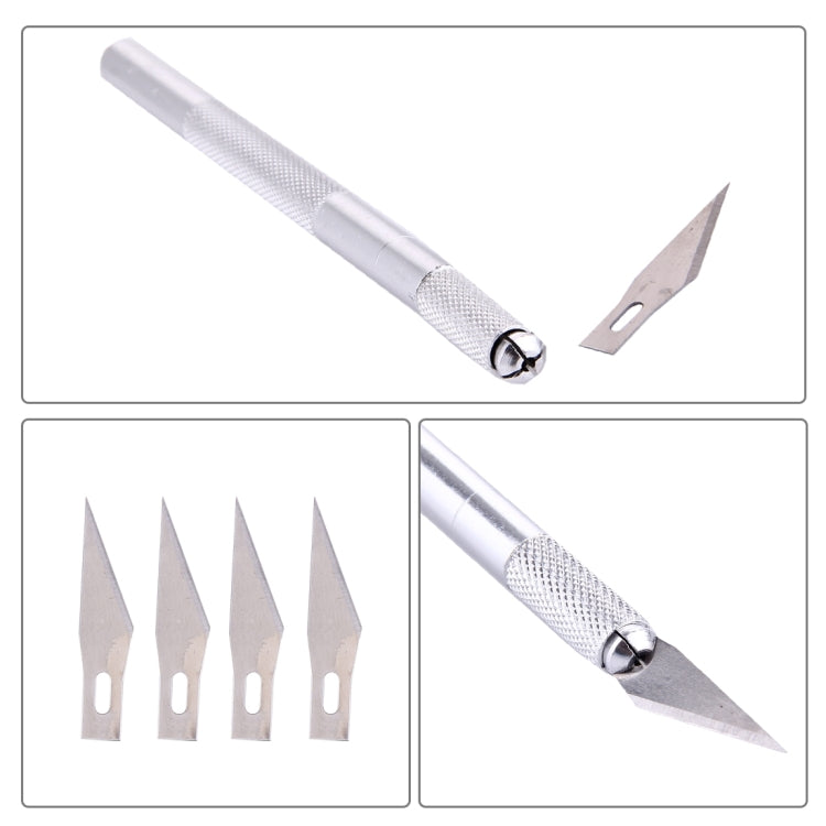 WLXY-9308 Metallgraviermesser Professionelles Handy-Reparaturwerkzeug mit 6 Klingen, WLXY-9308