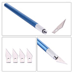 WLXY-9309 Metall-Schnitzmesser professionelles Handy-Reparaturwerkzeug mit 6 Klingen, WLXY-9309