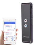 T8 Handheld Smart-Sprachübersetzer, Echtzeit-Sprachübersetzung, Übersetzer mit zwei Mikrofonen, unterstützt 33 Sprachen