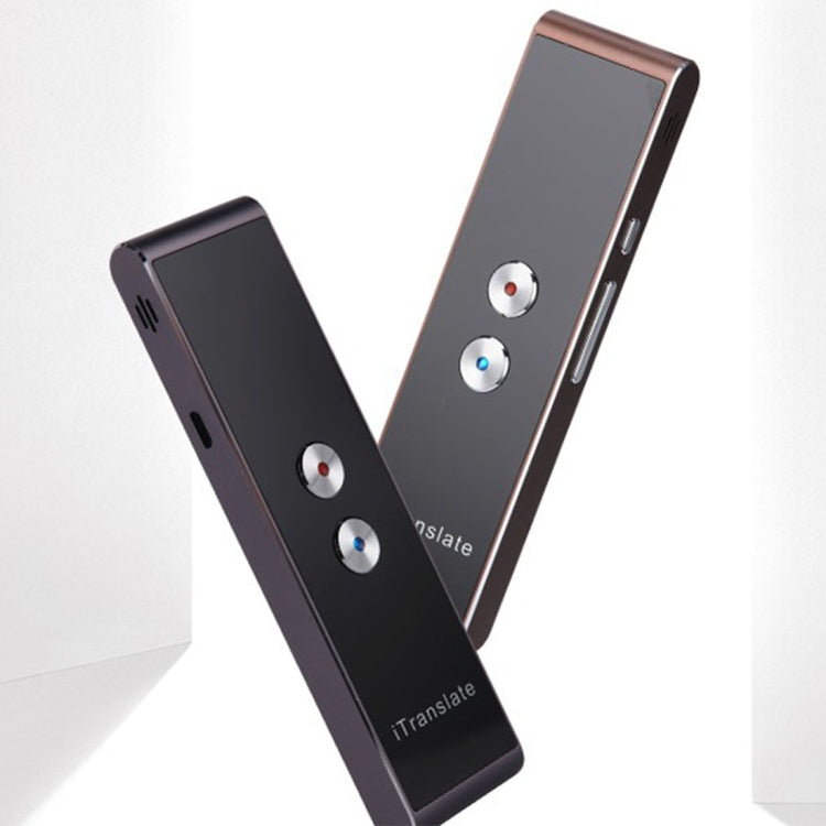T8 Handheld Smart-Sprachübersetzer, Echtzeit-Sprachübersetzung, Übersetzer mit zwei Mikrofonen, unterstützt 33 Sprachen
