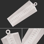 Keilfühlerlehre 45–60 mm Edelstahl Lineal Inspektions-Konuslehre Metrisches Messwerkzeug, 45–60 mm Metrisch