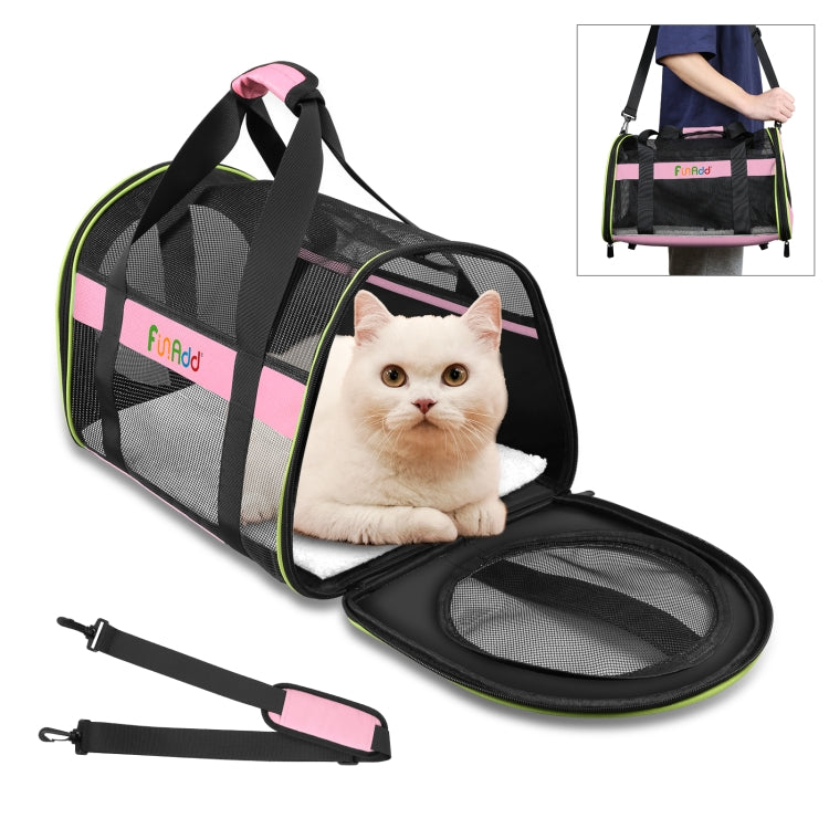 FUNADD Haustier-Reisetasche, faltbare Schultertasche, Tragetasche