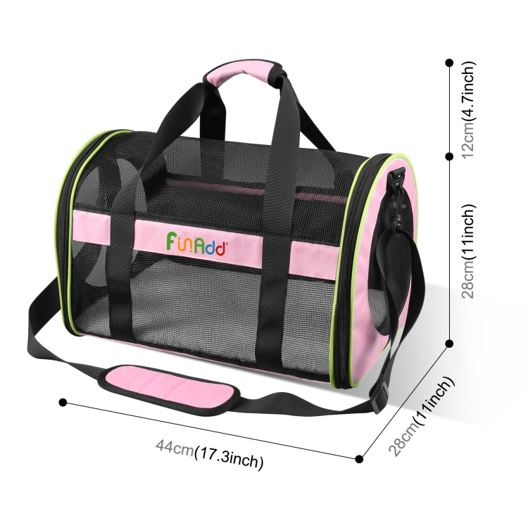 FUNADD Haustier-Reisetasche, faltbare Schultertasche, Tragetasche