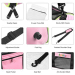 FUNADD Haustier-Reisetasche, faltbare Schultertasche, Tragetasche
