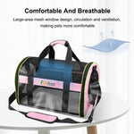 FUNADD Haustier-Reisetasche, faltbare Schultertasche, Tragetasche