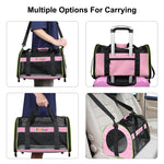 FUNADD Haustier-Reisetasche, faltbare Schultertasche, Tragetasche
