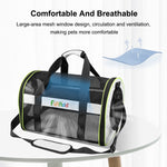 FUNADD Haustier-Reisetasche, faltbare Schultertasche, Tragetasche